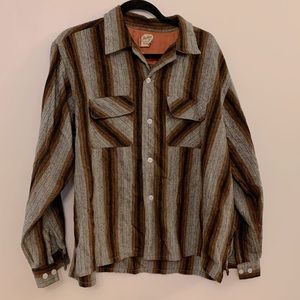 Vintage Wool Button Down